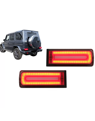 Fanali posteriori LED Light Bar compatibile con Mercedes G-Classe W463 (2008-2017) Facelift 2018 des