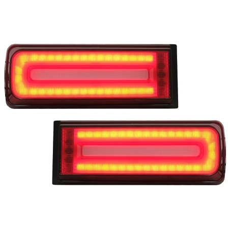 Fanali posteriori LED Light Bar compatibile con Mercedes G-Classe W463 (2008-2017) Facelift 2018 des