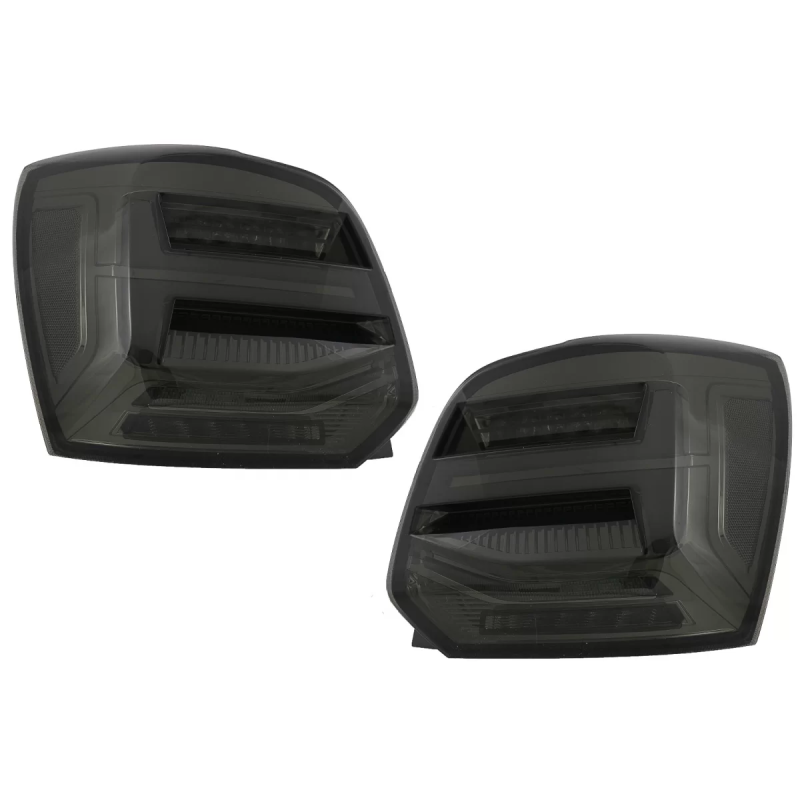 Fanali posteriori Full LED compatibile con VW Polo 6R 6C 61 (2011-2017) Sequential Dynamic Turning L