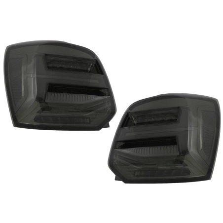 Fanali posteriori Full LED compatibile con VW Polo 6R 6C 61 (2011-2017) Sequential Dynamic Turning L