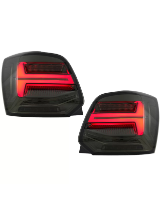 Fanali posteriori Full LED compatibile con VW Polo 6R 6C 61 (2011-2017) Sequential Dynamic Turning L