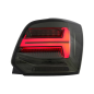 Fanali posteriori Full LED compatibile con VW Polo 6R 6C 61 (2011-2017) Sequential Dynamic Turning L