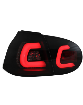 Fanali posteriori LED Bar compatibile con VW Golf V 5 (2004-2009) fumé nero Urban Style (Cod. K-TLV