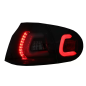 Fanali posteriori LED Bar compatibile con VW Golf V 5 (2004-2009) fumé nero Urban Style (Cod. K-TLV