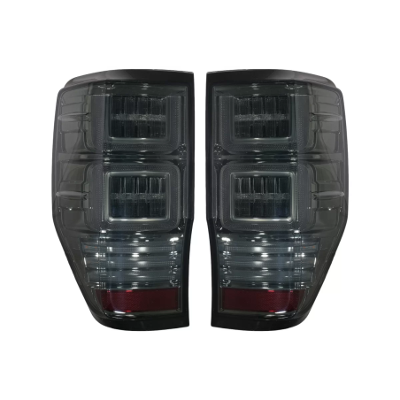 Fanali posteriori LED compatibile con Ford Ranger (2012-2018) con Sequential Dynamic Turning Lights