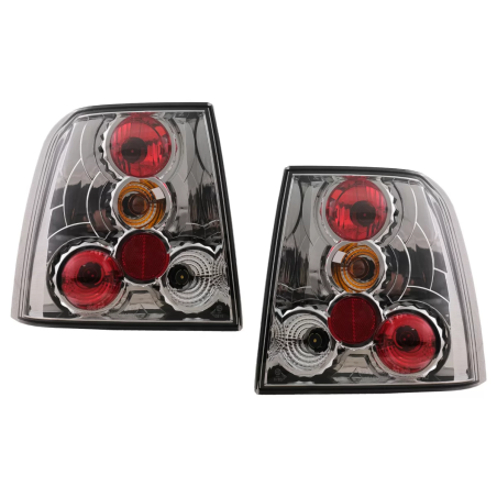 Fanali posteriori compatibile con VW Passat B5 Berlina (11.1996-08.2000) cromato (Cod. K-TLVWPAB5C)