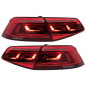 Fanali posteriori LED compatibile con VW Passat B8 3G (2015-2019) Berlina Sequential Dynamic Turning