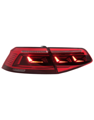Fanali posteriori LED compatibile con VW Passat B8 3G (2015-2019) Berlina Sequential Dynamic Turning