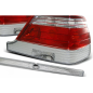 Fanali posteriori compatibile con Mercedes S-Classe W140 Berlina (1995-10.1998) rosso trasparente (C