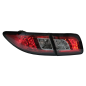 Fanali posteriori LED compatibile con Mazda 6 Berlina GG1 (08.2002-08.2007) nero (Cod. K-TLMA6BLED)