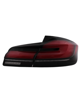 Fanali posteriori LED compatibile con BMW 5 Serie F10 (2011-2017) con Dynamic Sequential Turning Lig