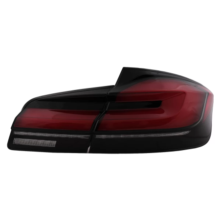 Fanali posteriori LED compatibile con BMW 5 Serie F10 (2011-2017) con Dynamic Sequential Turning Lig