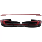 Fanali posteriori LED compatibile con BMW 5 Serie F10 (2011-2017) con Dynamic Sequential Turning Lig
