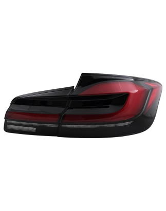 Fanali posteriori LED compatibile con BMW 5 Serie F10 (2011-2017) con Dynamic Sequential Turning Lig