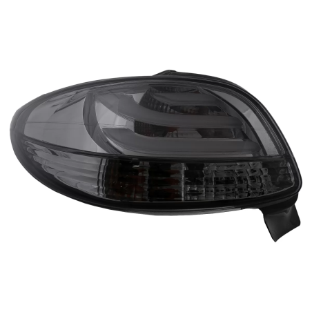 Fanali posteriori LED compatibile con Peugeot 206 HatchBack 3 / 5 Doors (1998-2004) nero fumé (Cod.