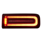 Fanali posteriori LED Light Bar compatibile con Mercedes G-Classe W463 Facelift (2018-2022) Dynamic 