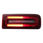 Fanali posteriori LED Light Bar compatibile con Mercedes G-Classe W463 Facelift (2018-2022) Dynamic 