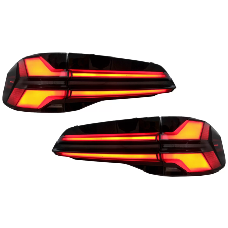 Fanali posteriori LED compatibile con BMW X5 G05 (2019-2022) in poigrade to 2024 LCI design (Cod. K-