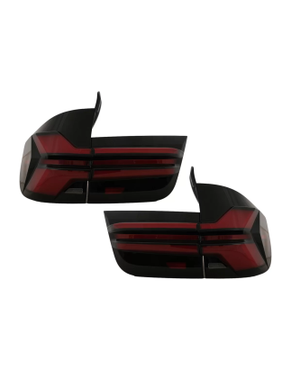 Fanali posteriori LED compatibile con BMW X5 E70 (2007-2013) Light Bar in poigrade to G05 LCI design