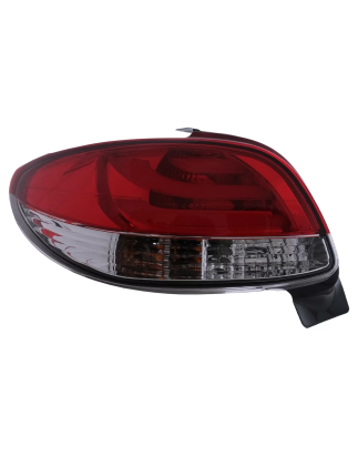 Fanali posteriori LED compatibile con Peugeot 206 HatchBack 3 / 5 Doors (10.1998-2004) rosso White (