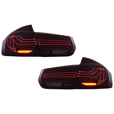 Fanali posteriori LED compatibile con BMW 3 Serie F30 Pre LCI & LCI F80 M3 (2011-2019) CSL Laser loo