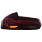 Fanali posteriori LED compatibile con BMW 3 Serie F30 Pre LCI & LCI F80 M3 (2011-2019) CSL Laser loo