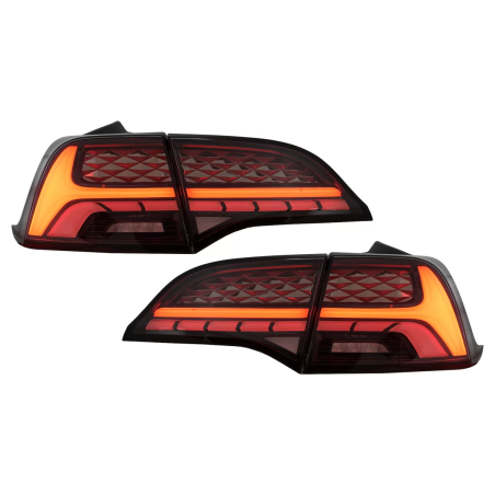 Fanali posteriori LED compatibile con Tesla Model 3 (2017-2022) Model Y (2020-2022) con Dynamic Turn