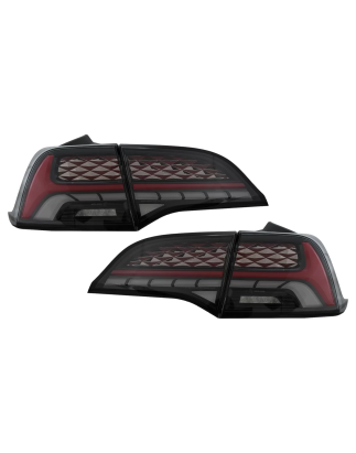 Fanali posteriori LED compatibile con Tesla Model 3 (2017-2022) Model Y (2020-2022) con Dynamic Turn