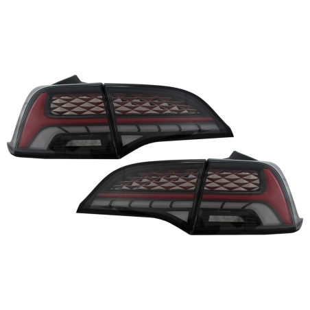 Fanali posteriori LED compatibile con Tesla Model 3 (2017-2022) Model Y (2020-2022) con Dynamic Turn