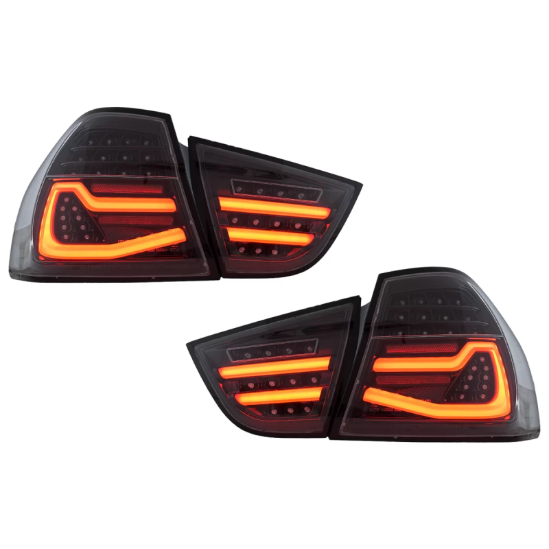Fanali posteriori LED compatibile con BMW 3 Serie E90 LCI (2009-2011) fumé Dynamic Turning Lights (