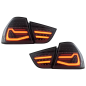 Fanali posteriori LED compatibile con BMW 3 Serie E90 LCI (2009-2011) fumé Dynamic Turning Lights (