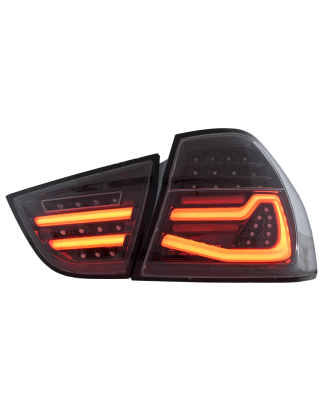 Fanali posteriori LED compatibile con BMW 3 Serie E90 LCI (2009-2011) fumé Dynamic Turning Lights (