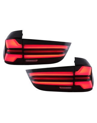 Fanali posteriori LED compatibile con BMW X5 F15 (2013-2018) conversion to G05 design (Cod. K-TLBMF1