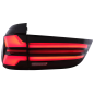 Fanali posteriori LED compatibile con BMW X5 F15 (2013-2018) conversion to G05 design (Cod. K-TLBMF1