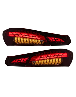 Fanali posteriori LED compatibile con Mercedes Classe E W213 (2021-2023) rosso (Cod. K-TLMBW213FL)