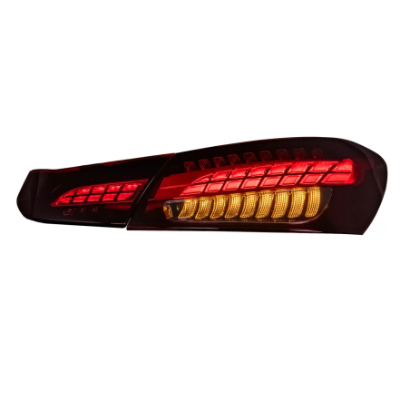 Fanali posteriori LED compatibile con Mercedes Classe E W213 (2021-2023) rosso (Cod. K-TLMBW213FL)