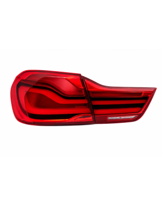 Fanali posteriori LED compatibile con BMW 4 Serie F32 F33 F36 M4 F82 F83 (2013-03.2019) rosso (Cod. 