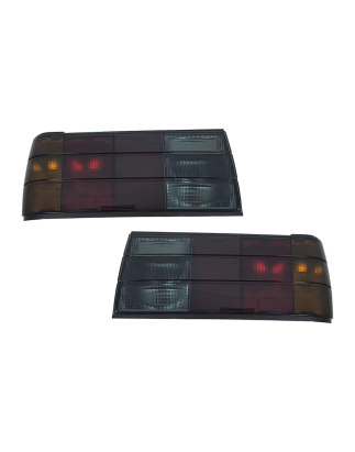 Fanali posteriori compatibile con BMW 3 Serie E30 LCI Berlina Cabrio Touring (1988-1991) fumé (Cod.