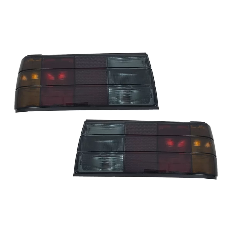 Fanali posteriori compatibile con BMW 3 Serie E30 LCI Berlina Cabrio Touring (1988-1991) fumé (Cod.
