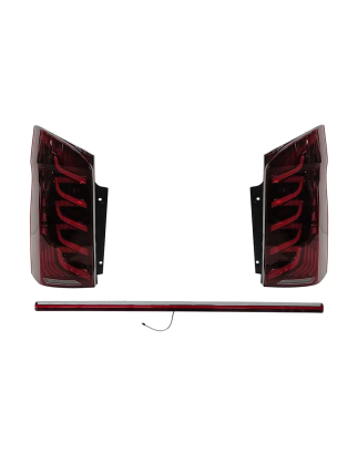 Fanali posteriori LED compatibile con Mercedes Classe V W447 (2014-2024) Single Rear Door Dynamic Tu