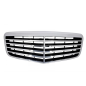 Griglia anteriore compatibile con Mercedes Classe E W211 (2006-2009) design Facelift (Cod. K-FGMBW21