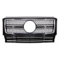 Griglia anteriore compatibile con Mercedes G-Classe W463 (1990-2018) G65 design nero lucido cromato 