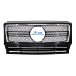 Griglia anteriore compatibile con Mercedes G-Classe W463 (1990-2018) G65 design nero lucido cromato 
