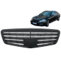 Griglia anteriore compatibile con Mercedes S-Classe W221 Facelift (2010-2013) S63 S65 design nero lu