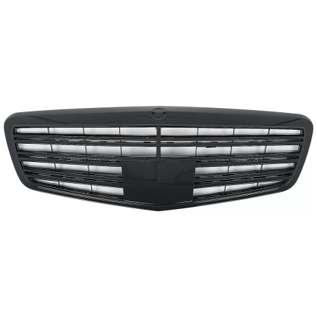 Griglia anteriore compatibile con Mercedes S-Classe W221 Facelift (2010-2013) S63 S65 design nero lu