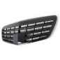 Griglia anteriore compatibile con Mercedes S-Classe W221 Facelift (2010-2013) S63 S65 design nero lu