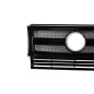 Griglia anteriore compatibile con Mercedes G-Classe W463 (1990-2017) New G65 G63 design Full nero lu