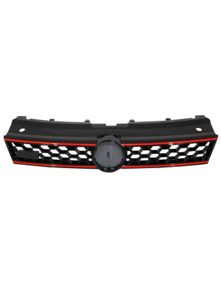 Griglia anteriore Central Sport Grille compatibile con VW Polo 6R (2009-2014) GTI design (Cod. K-FGV