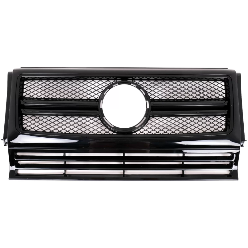 Griglia anteriore compatibile con Mercedes W463 G-Classe (1990-2018) New G65 G63 design Piano Full n