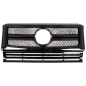 Griglia anteriore compatibile con Mercedes W463 G-Classe (1990-2018) New G65 G63 design Piano Full n